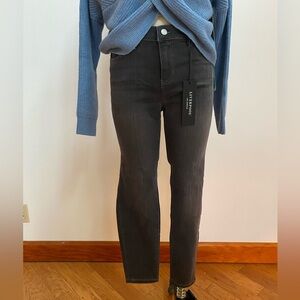 Liverpool - Abby petite skinny jeans in charcoal grey